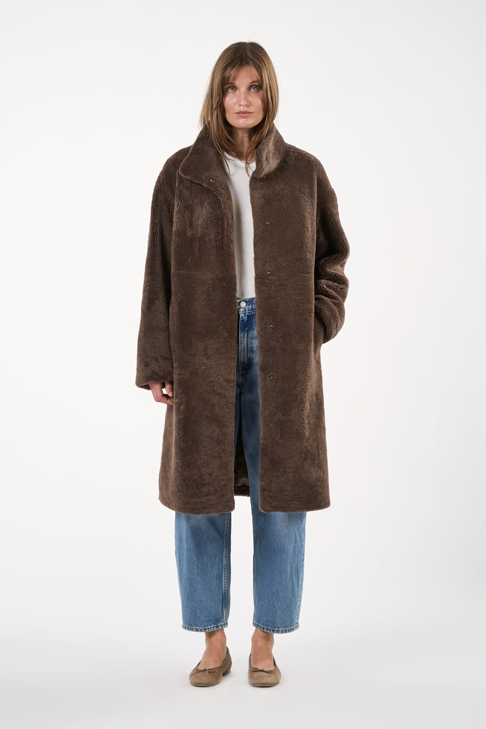 Jaclyn Coat - Teddy Brown