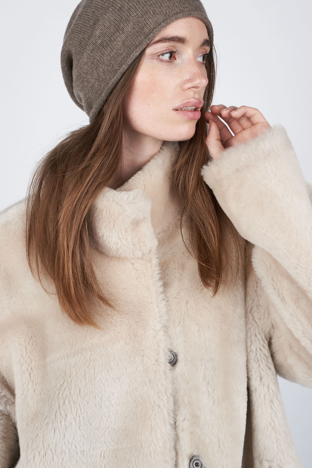 Jamilla Beanie - Brownstone