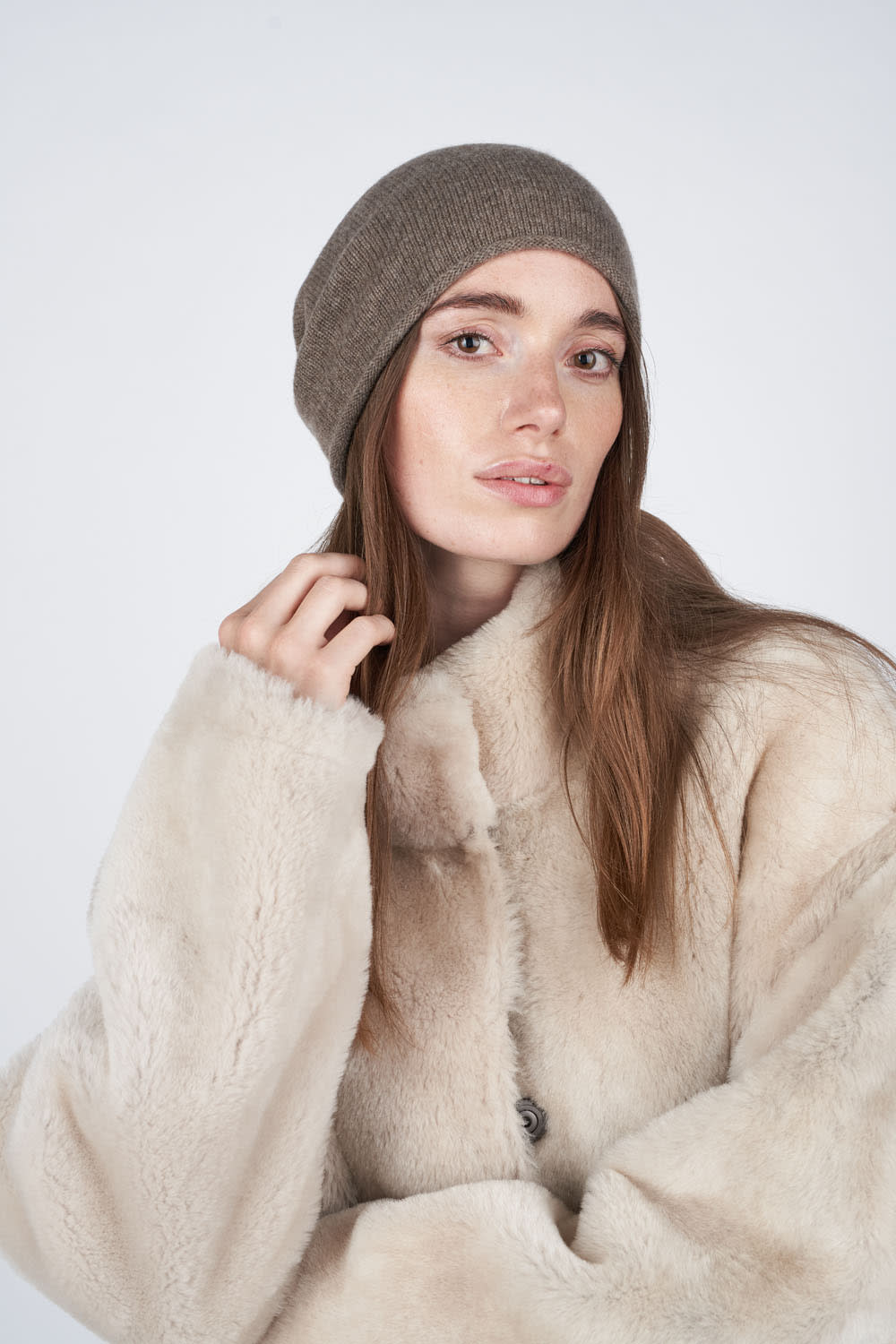 Jamilla Beanie - Brownstone