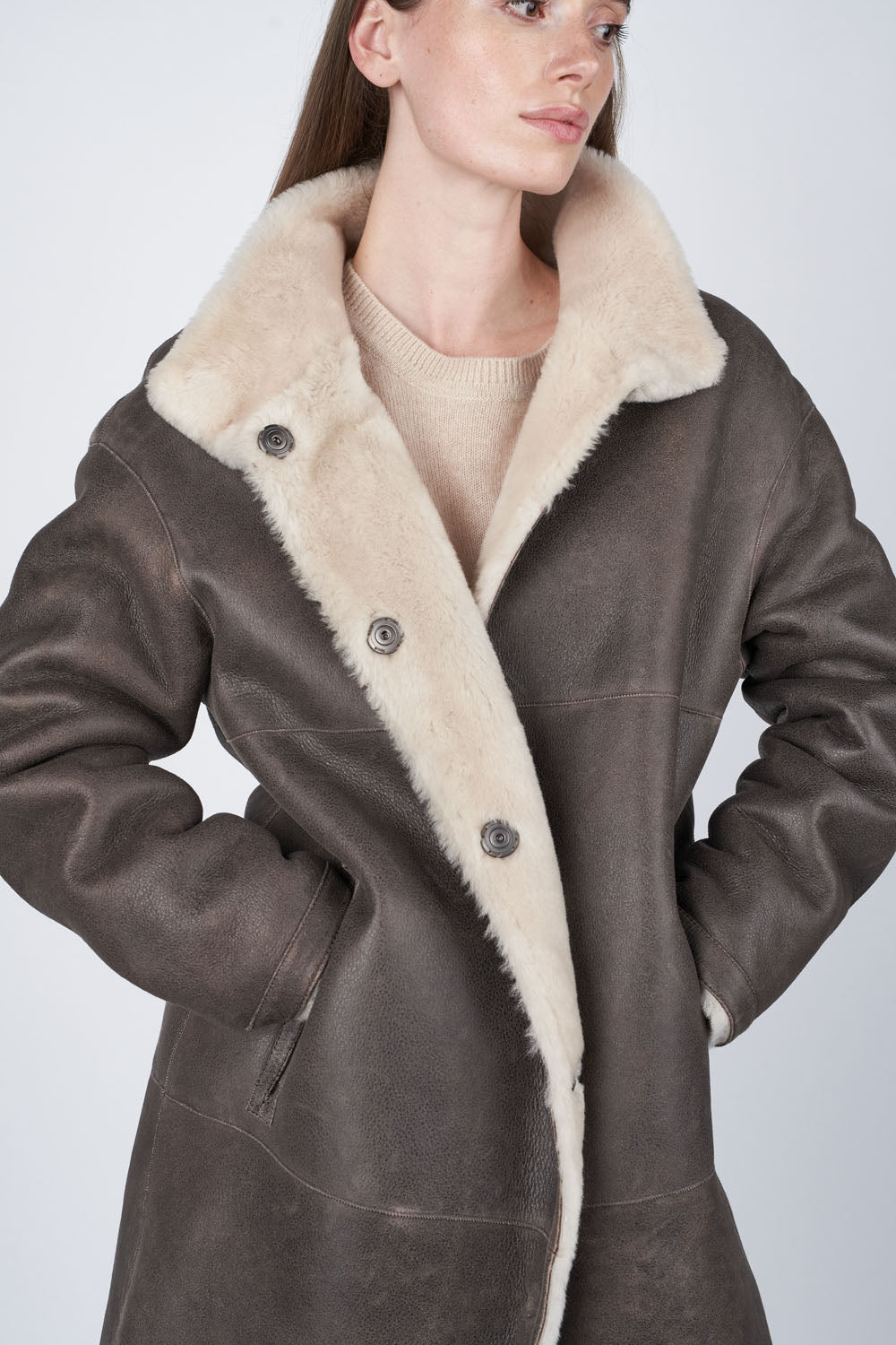 O'TAY Josephine Coat Outerwear Brown