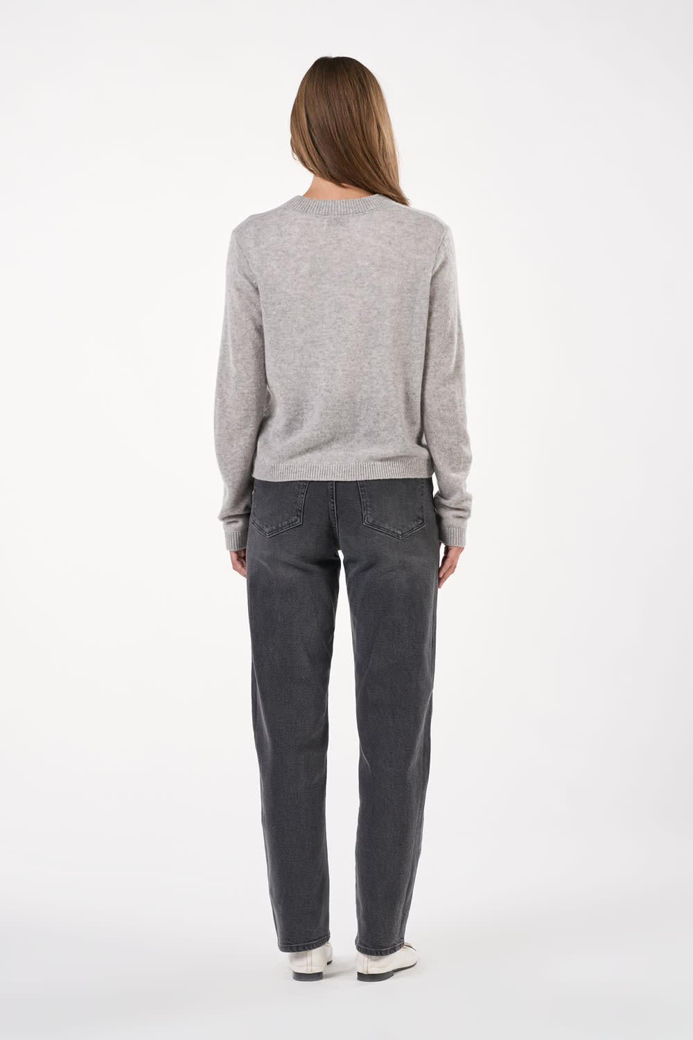 Lace Blouse - Light Grey