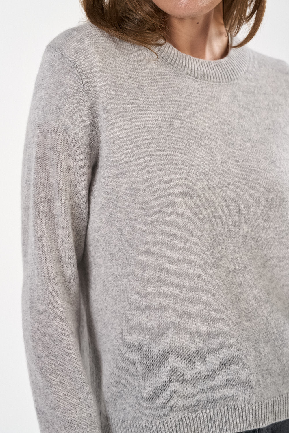 Lace Blouse - Light Grey