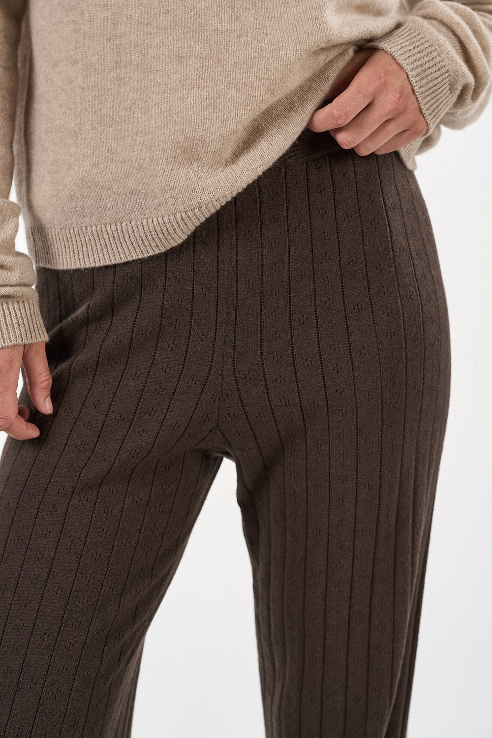 Frederikke Pants - Brown