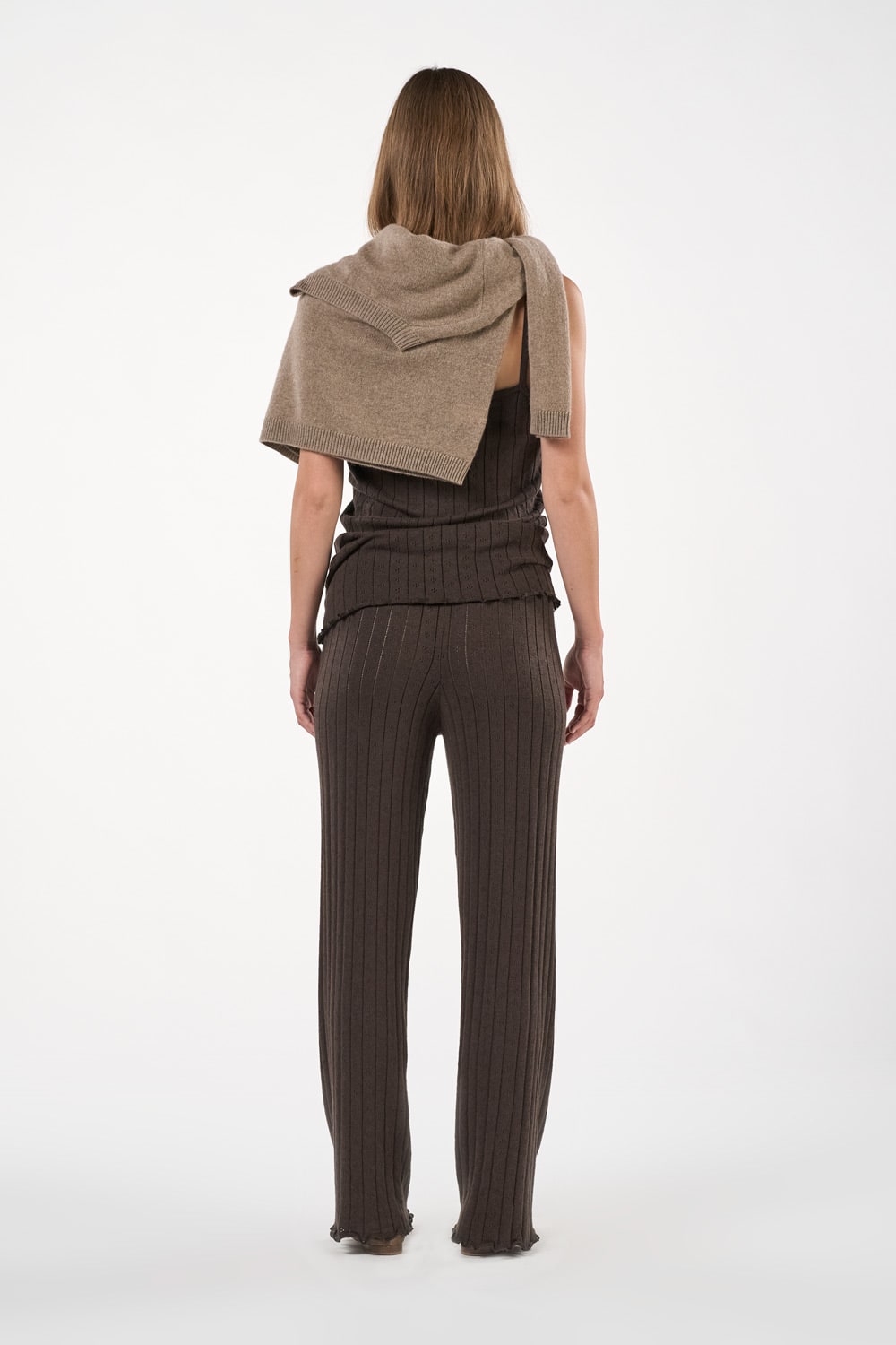 Lace Blouse - Walnut