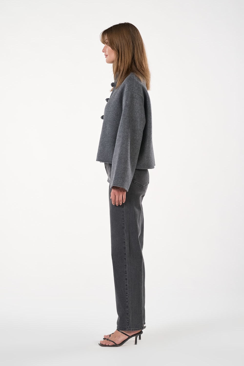 Lily Coat - Dark Grey