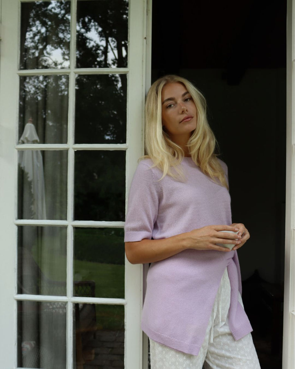 Laura T-Shirt - Soft Lavendar