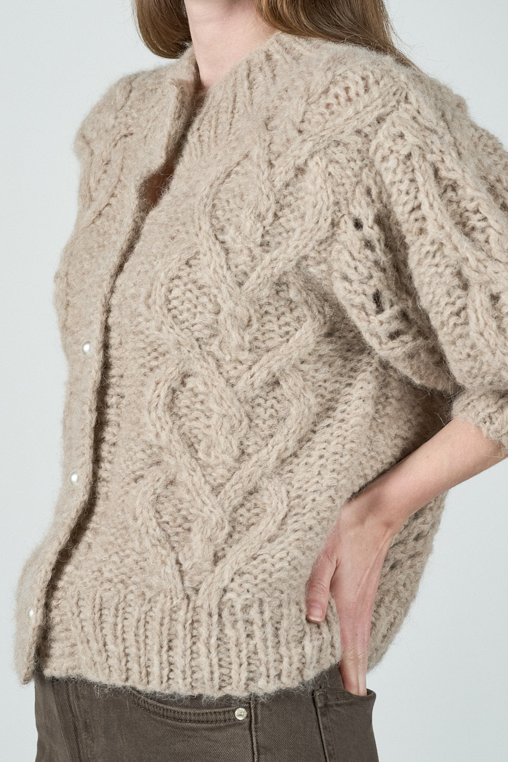 Lilo Cardigan - Taupe