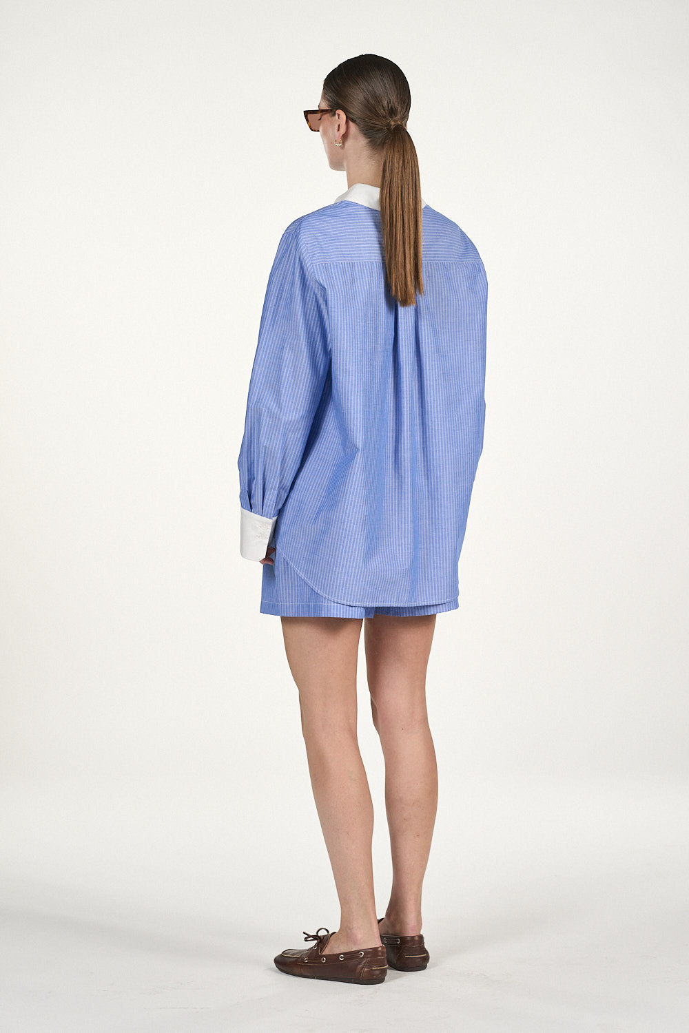 Malou Shirt - Blue Stripe