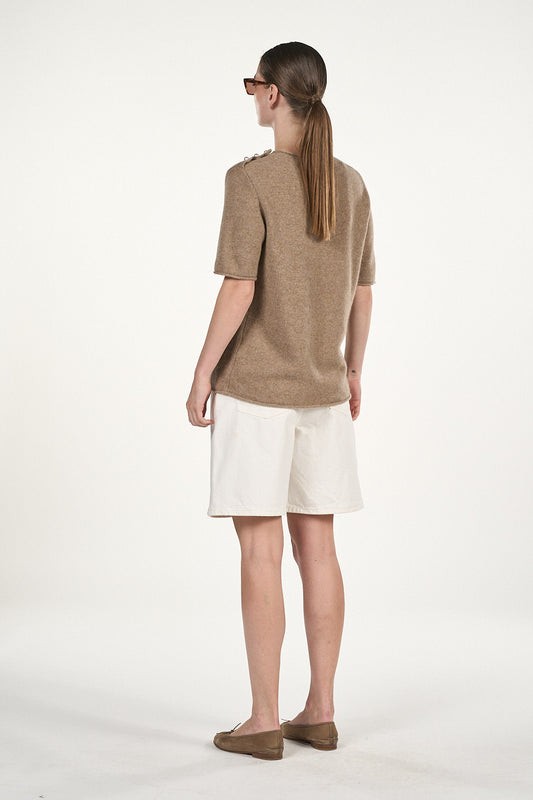 Martha T-shirt - Walnut
