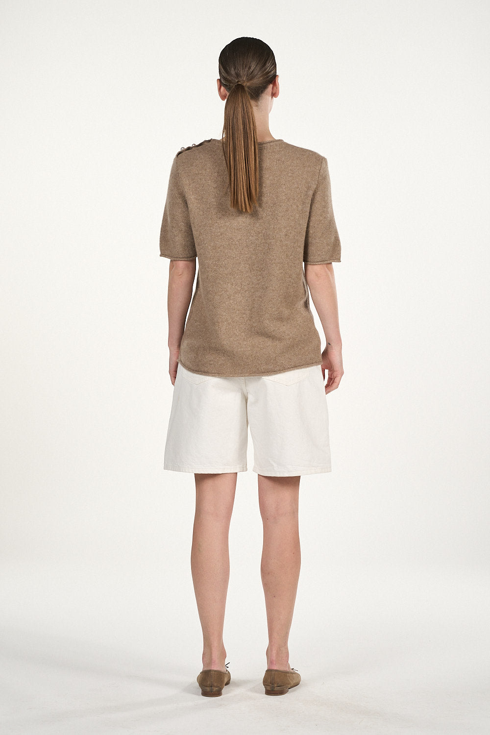 Martha T-shirt - Walnut