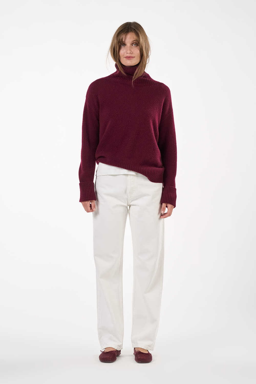 Merle Jumper - Bordeaux