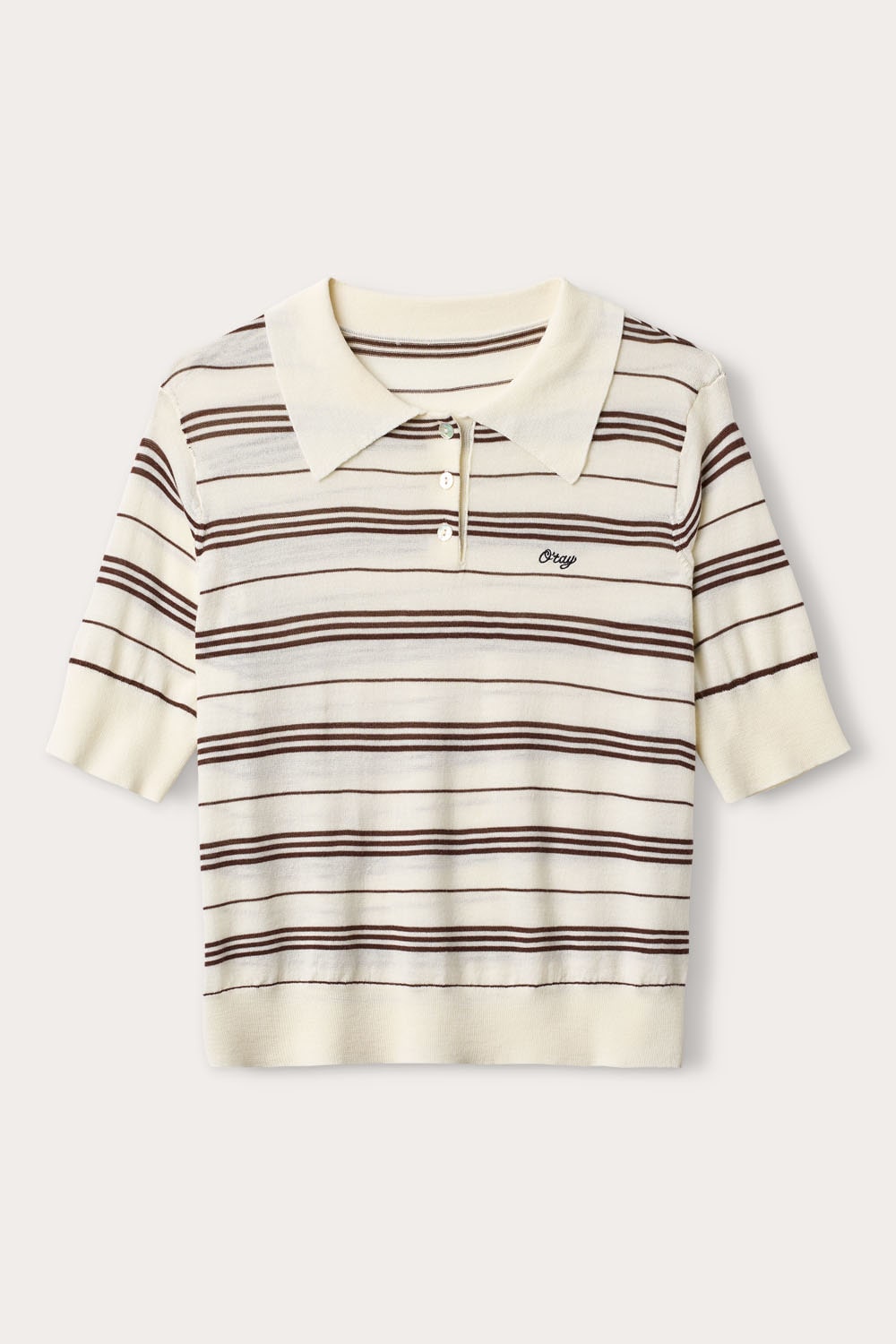 Malli Polo T-Shirt - Creme