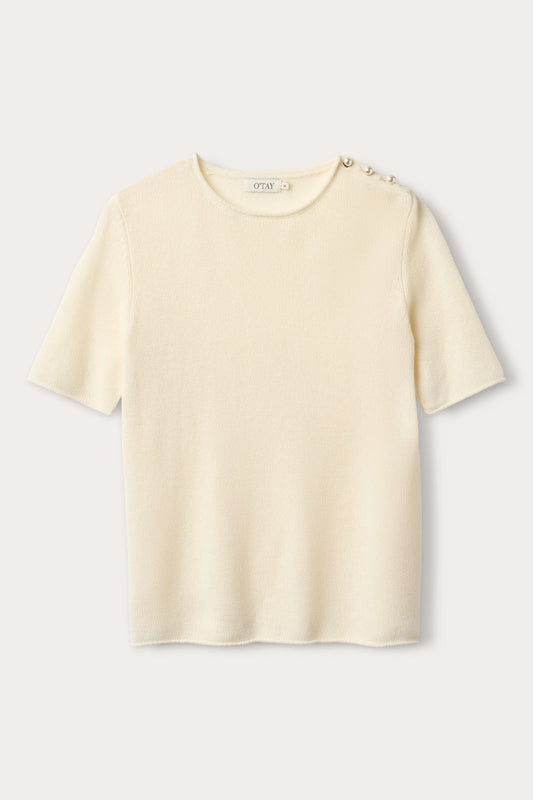 Martha T-shirt - Off White