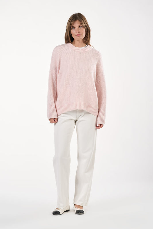 Nadia Sweater - Baby Pink