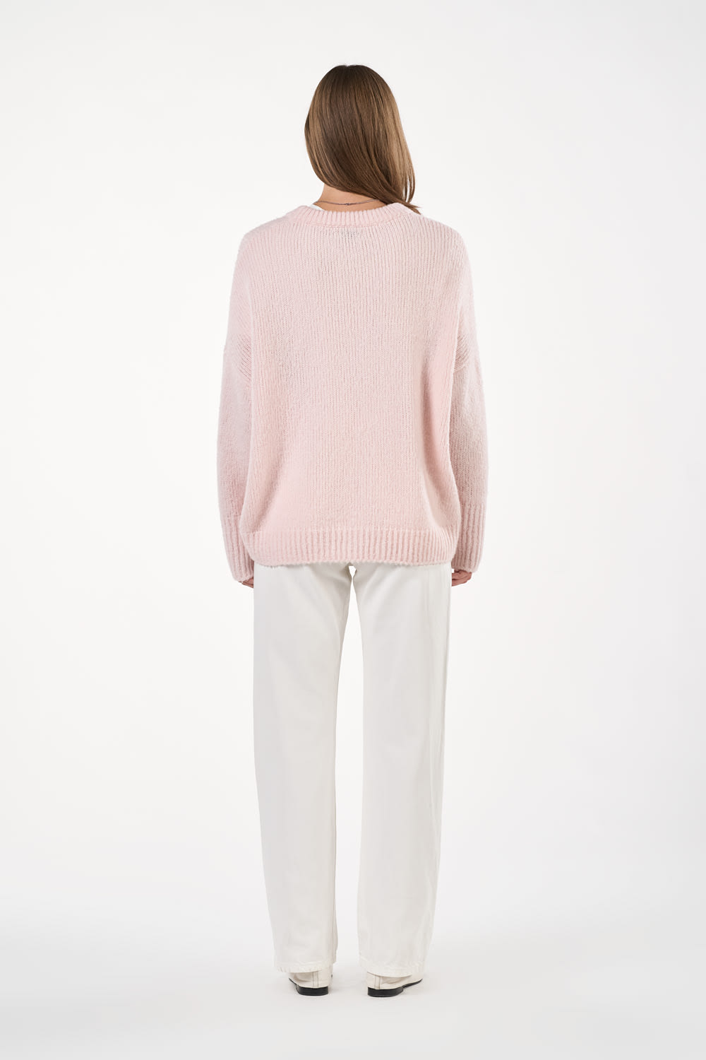 Nadia Sweater - Baby Pink