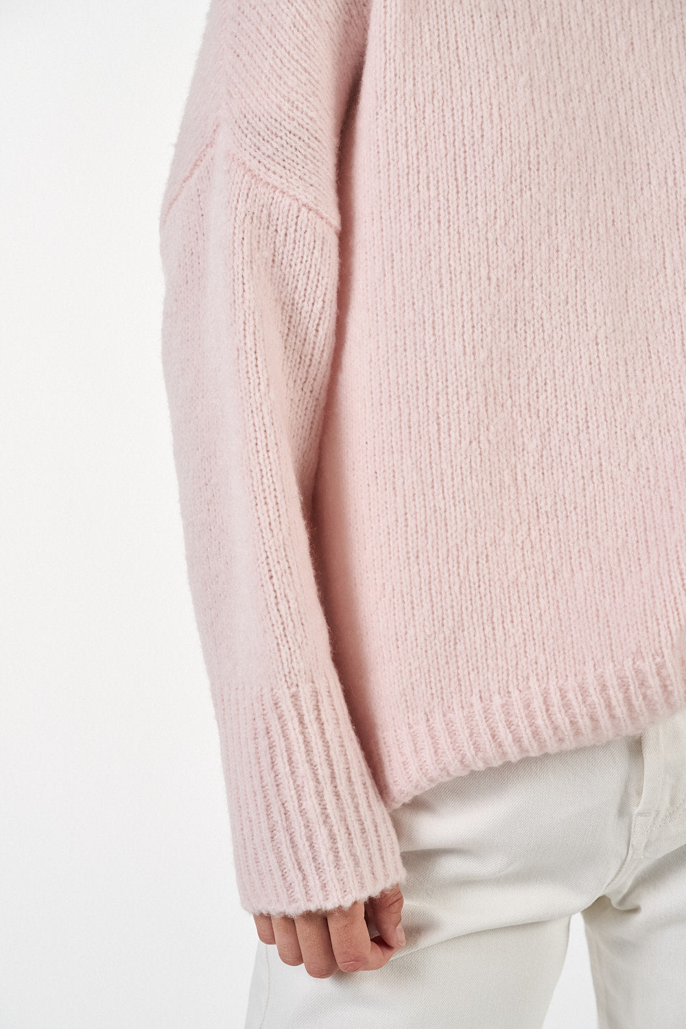 Nadia Sweater - Baby Pink