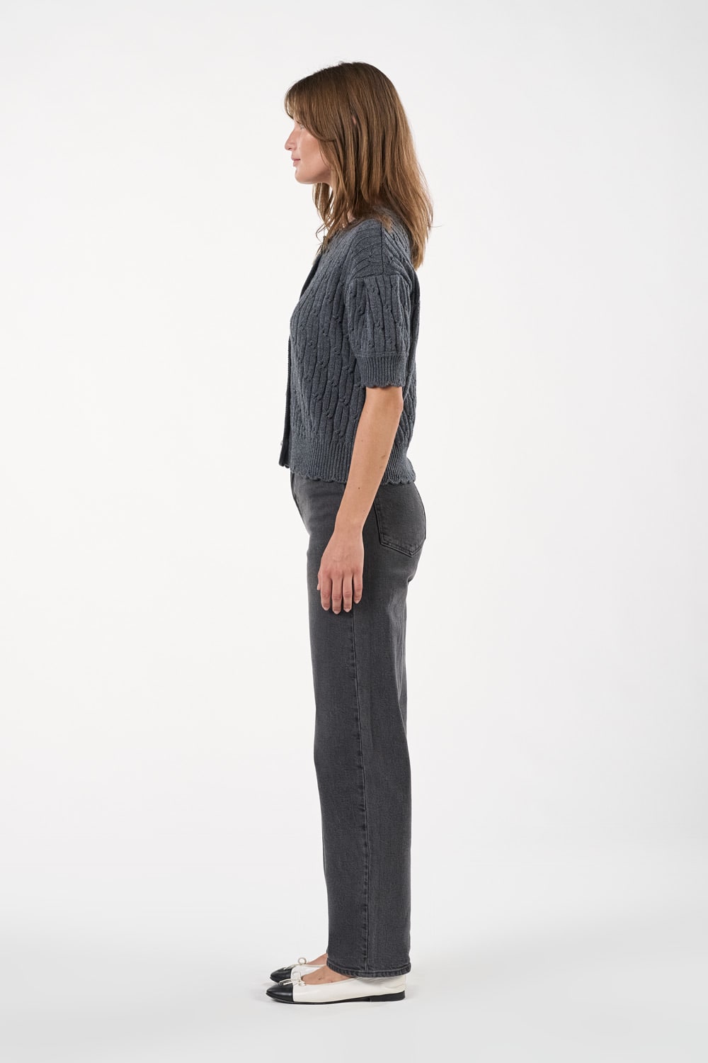 Noabelle Cardigan - Dark Grey