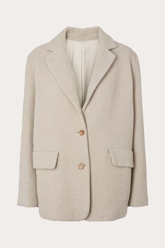 Xenia Blazer Boucle - Cloud