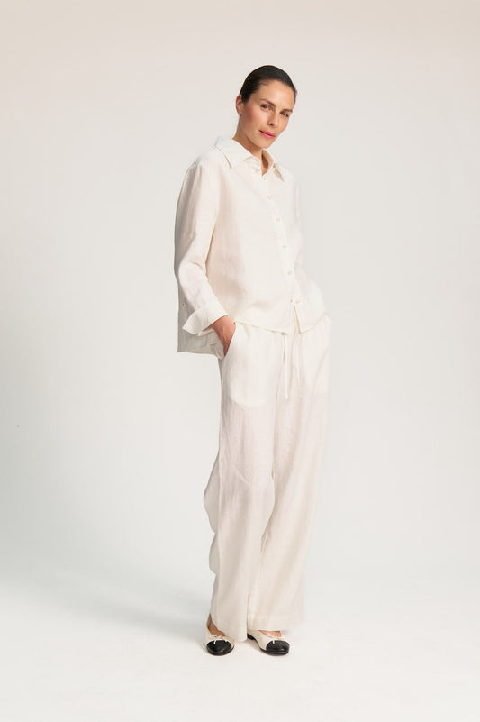 Galina Pants - White