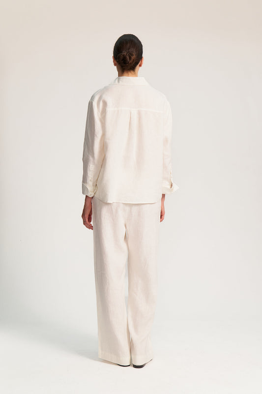 Galina Pants - White