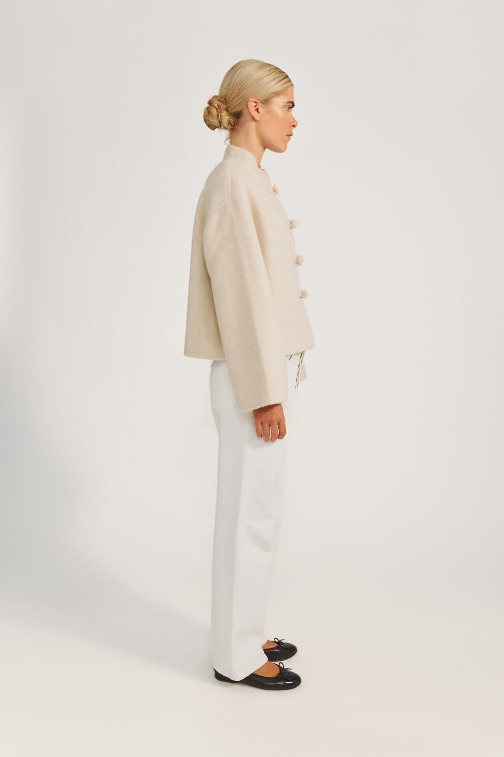 Lily Coat - Porcelain
