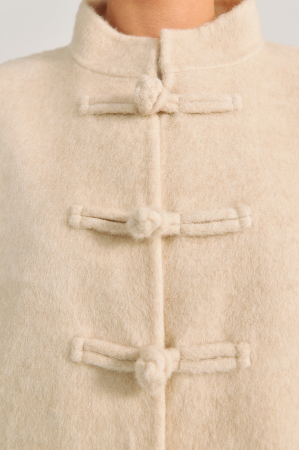 Lily Coat - Porcelain