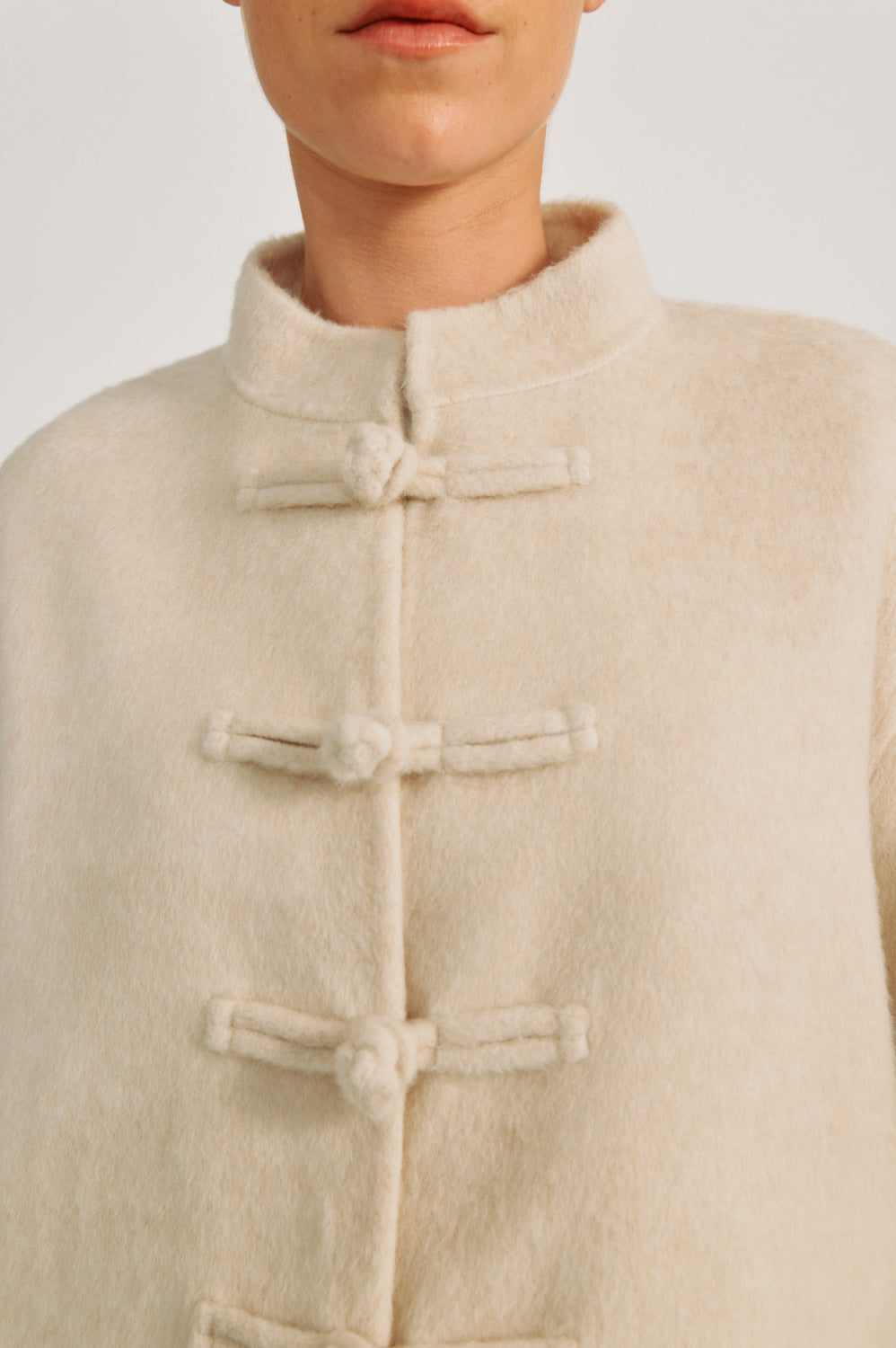 Lily Coat - Porcelain