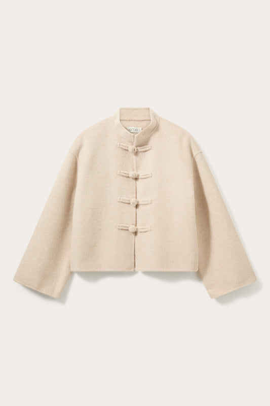Lily Coat - Porcelain