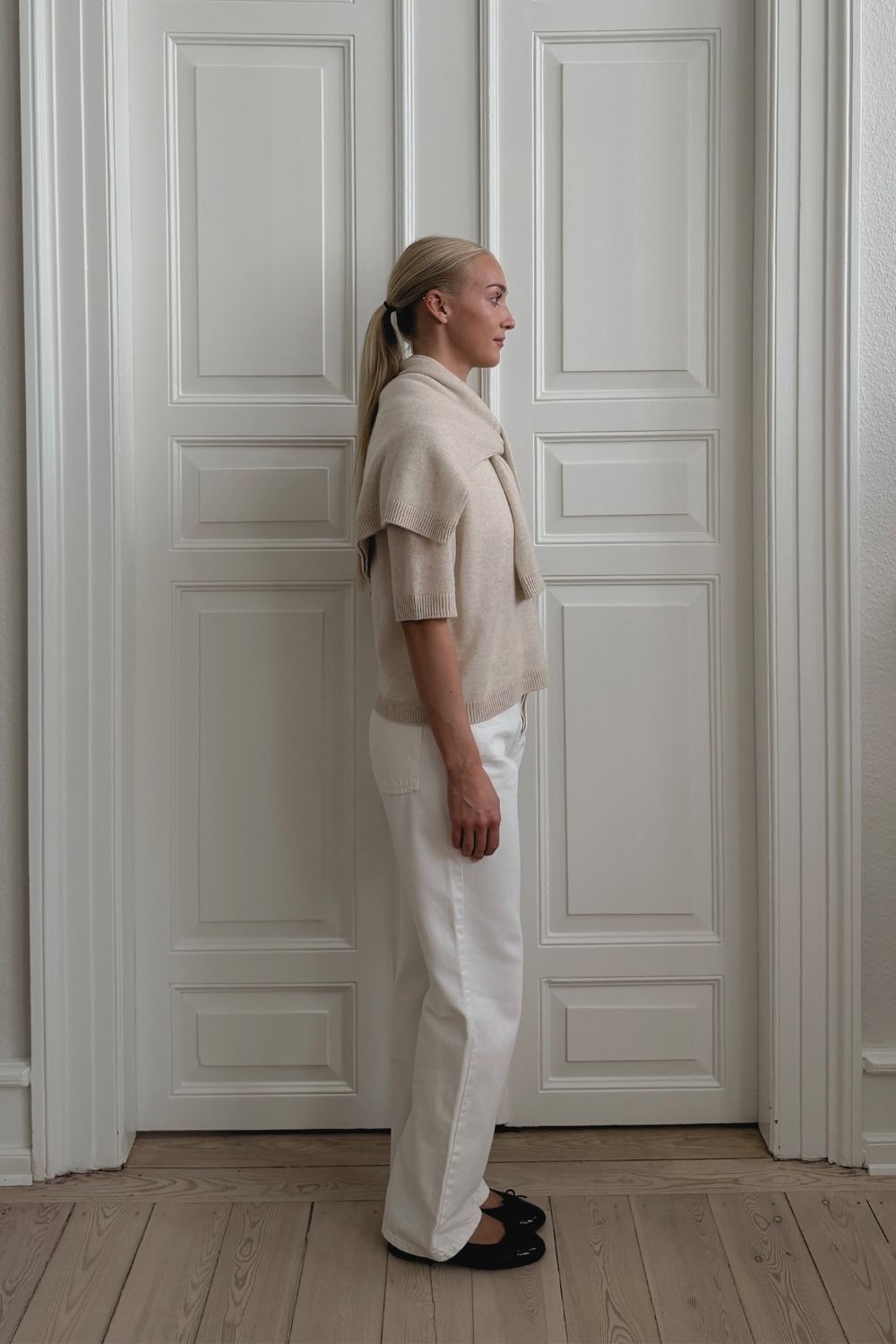 Laura T-Shirt - Warm Beige