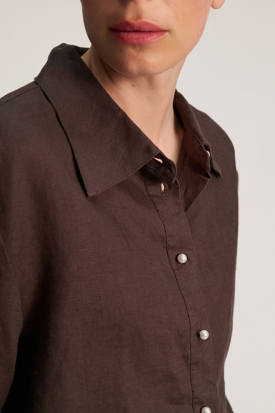 Madison Shirt - Dark Chocolate