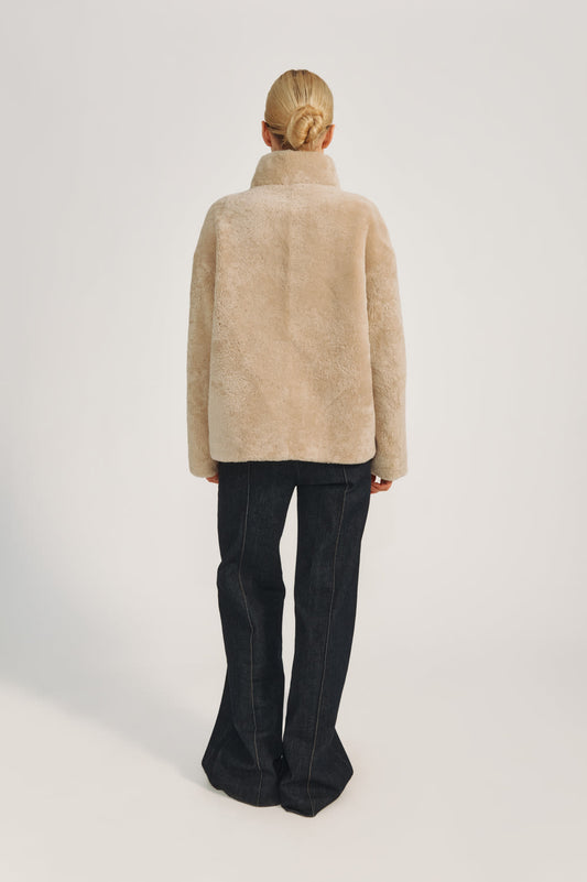 Nalani Coat - Dark Beige