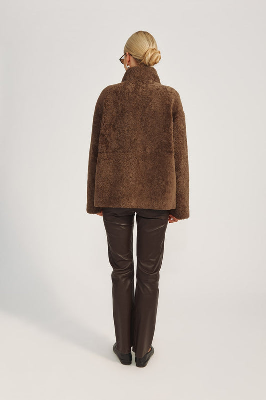 Nalani Coat - Teddy Brown