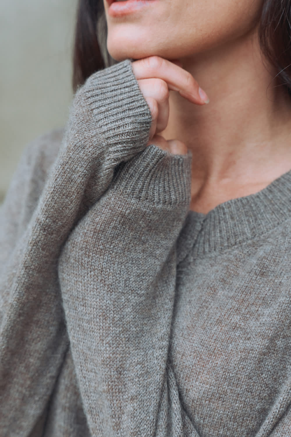 Oceania Cardigan - Dark Brown