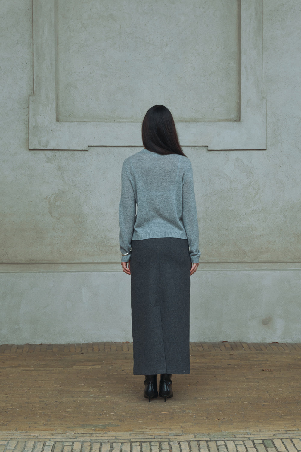 Oceania Cardigan - Grey Melange