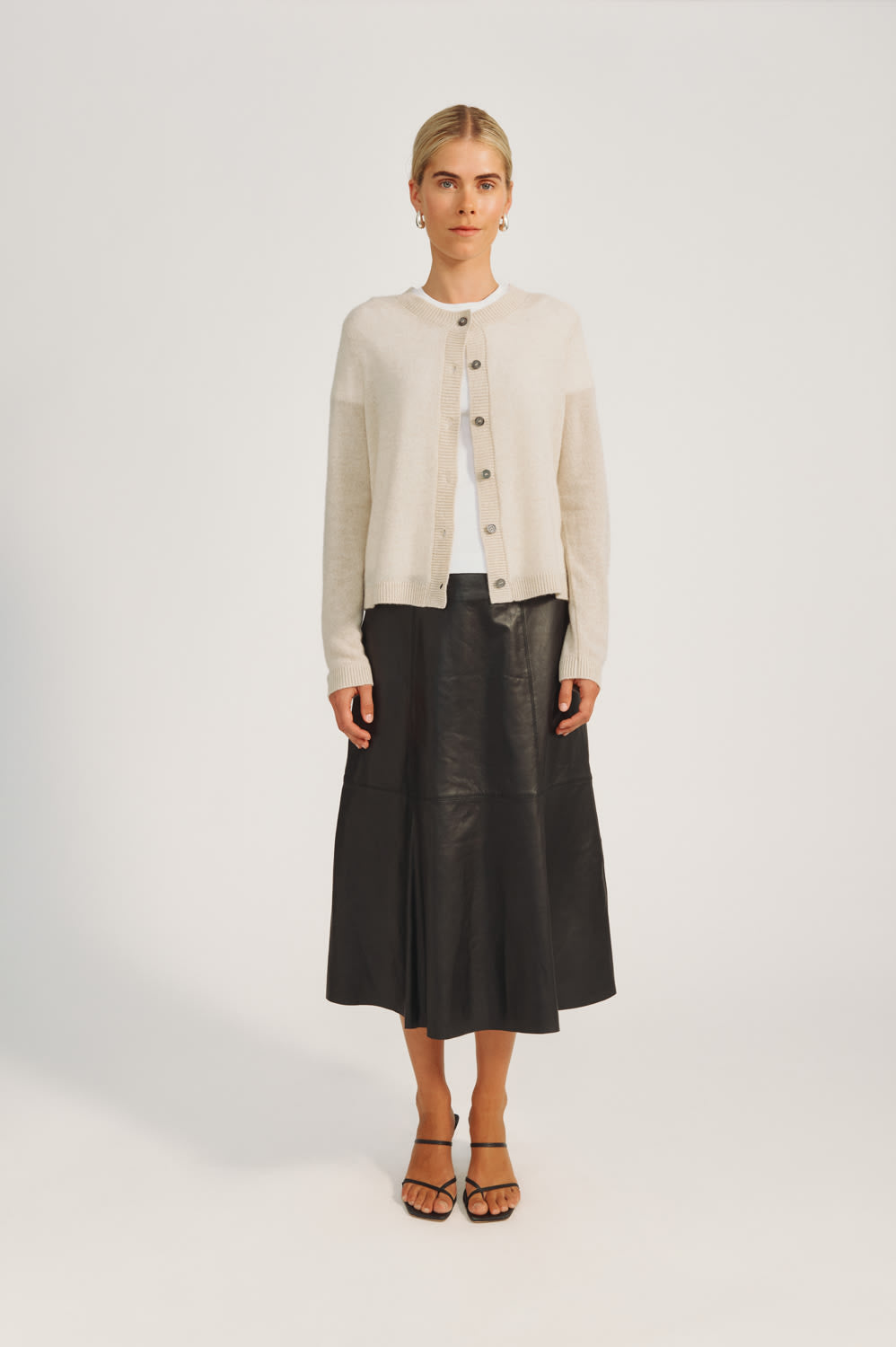 Oceania Cardigan - Warm Beige
