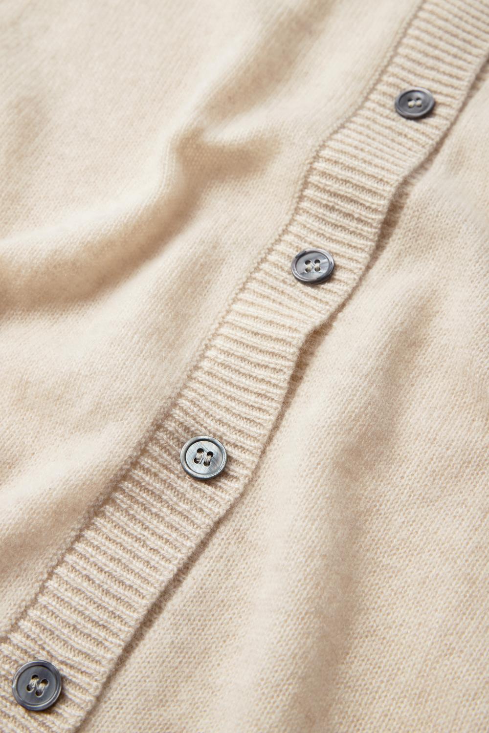 Oceania Cardigan - Warm Beige