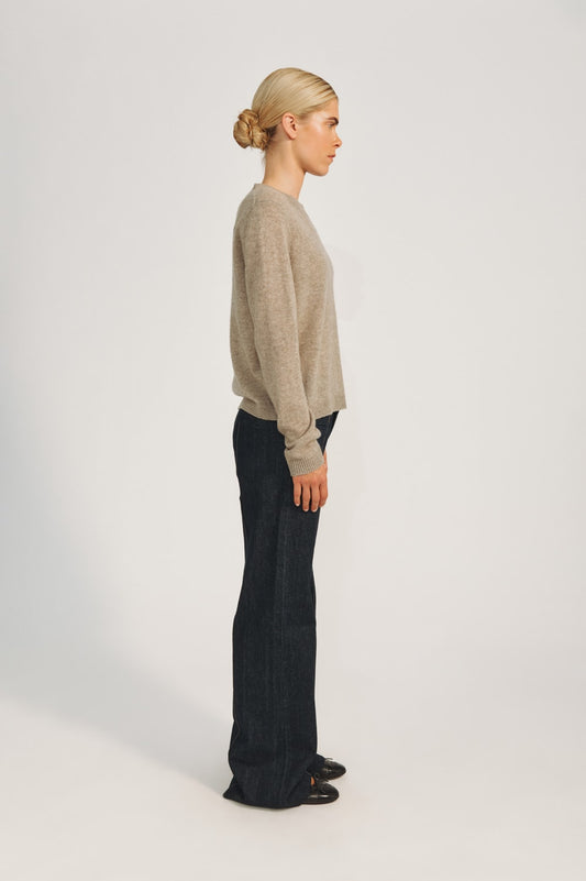 Lace Blouse - Mink