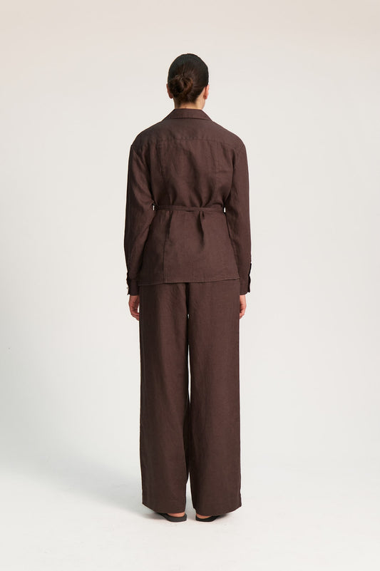 Galina Pants - Dark Chocolate