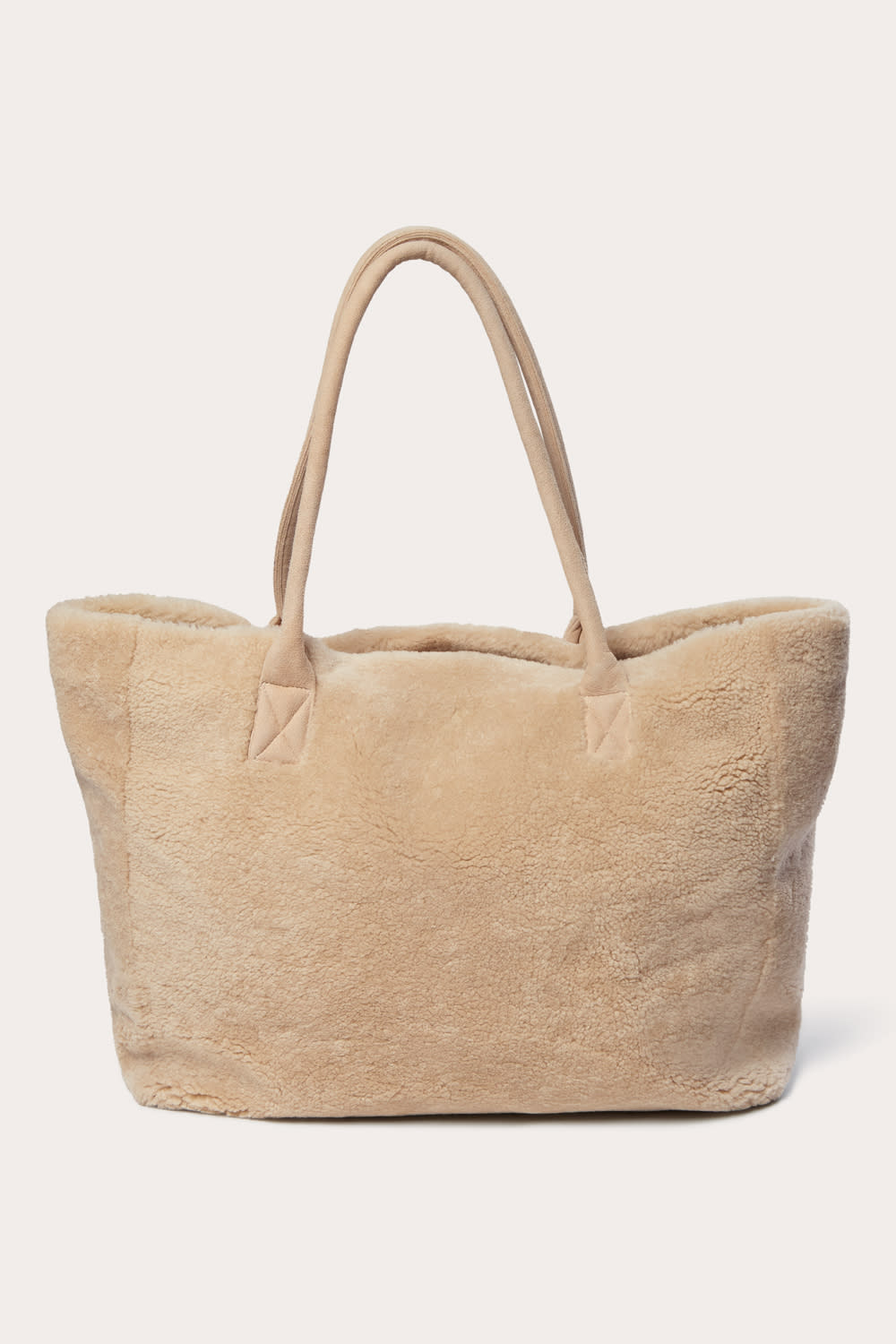 Shopper Shearling - Dark Beige