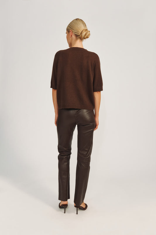 Solana Pants - Dark Brown