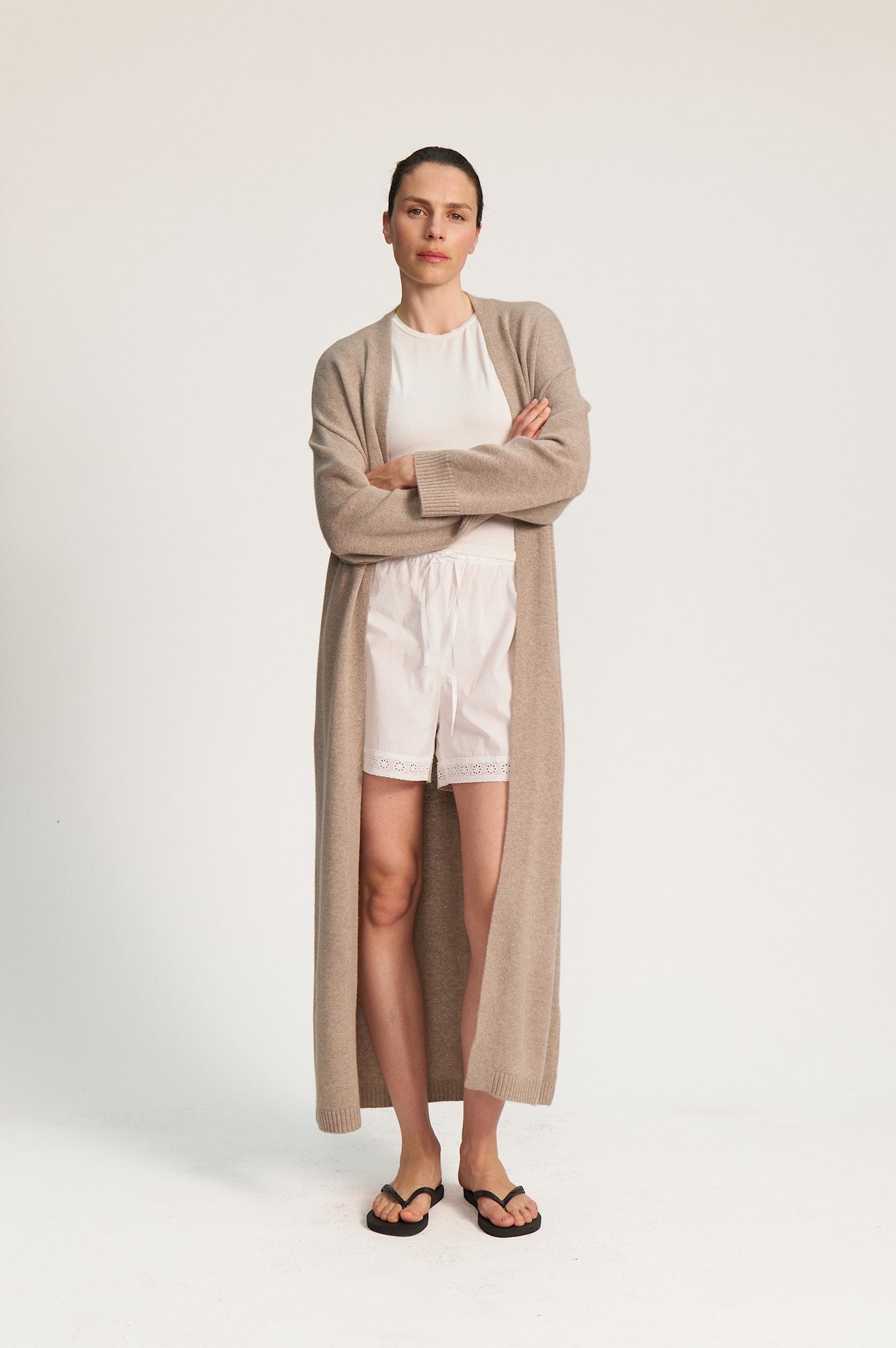 Rose Cardigan - Desert