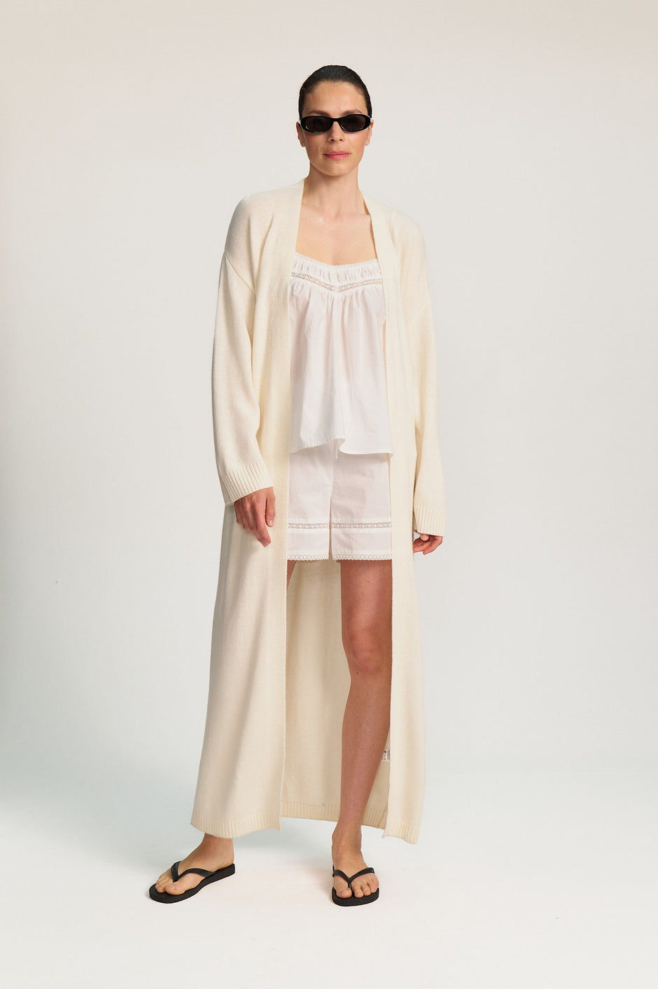 Rose Cardigan - Off White