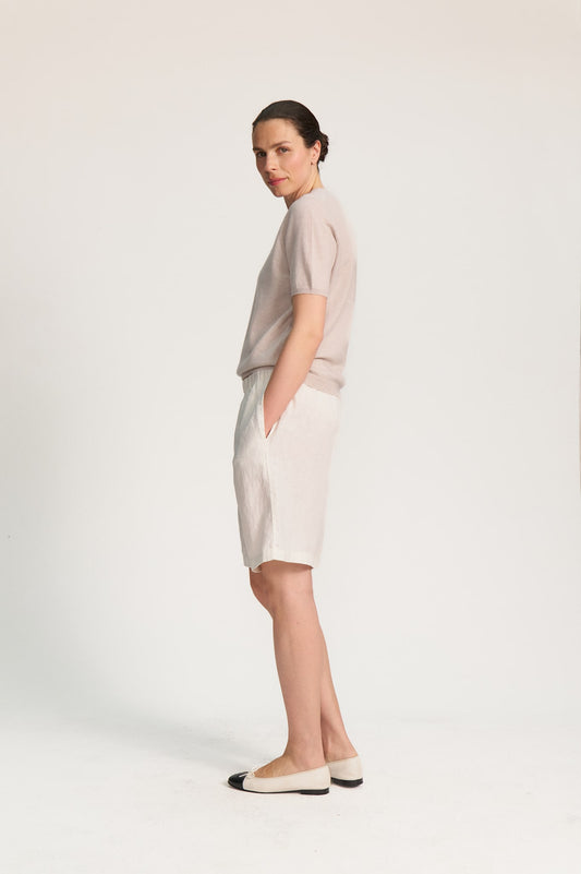 Riley T-Shirt - Chalk