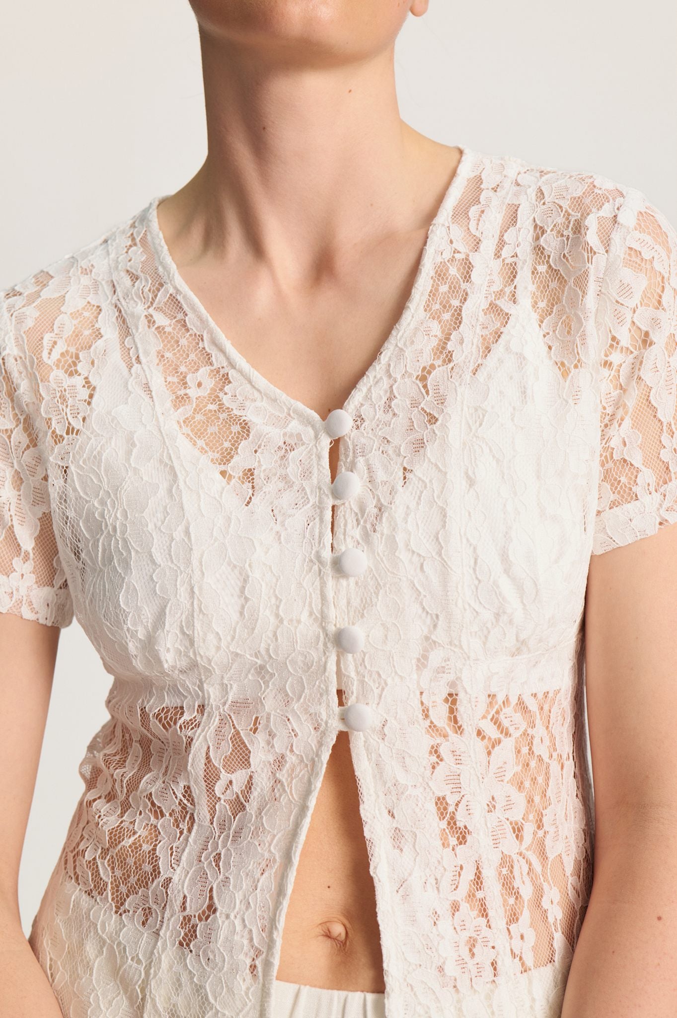 Romina Dress - White