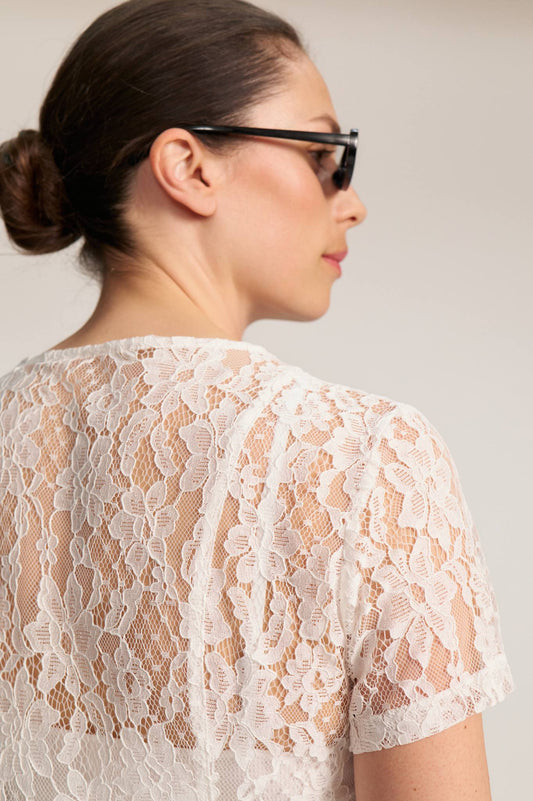 Romina Dress - White