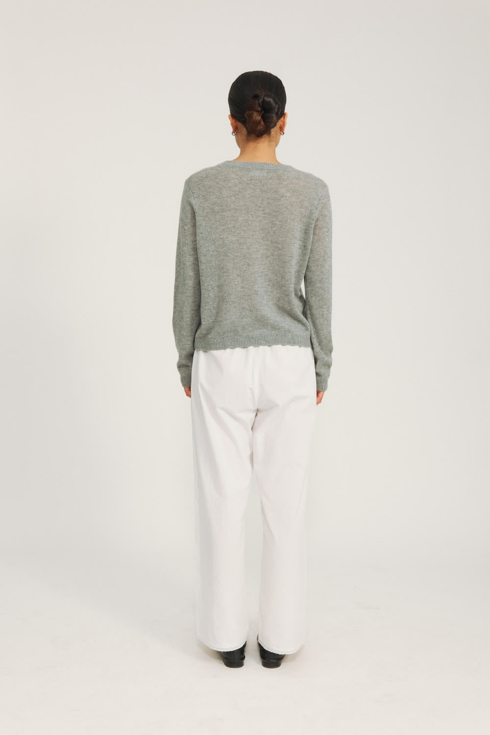 Rubie Blouse - Grey Melange