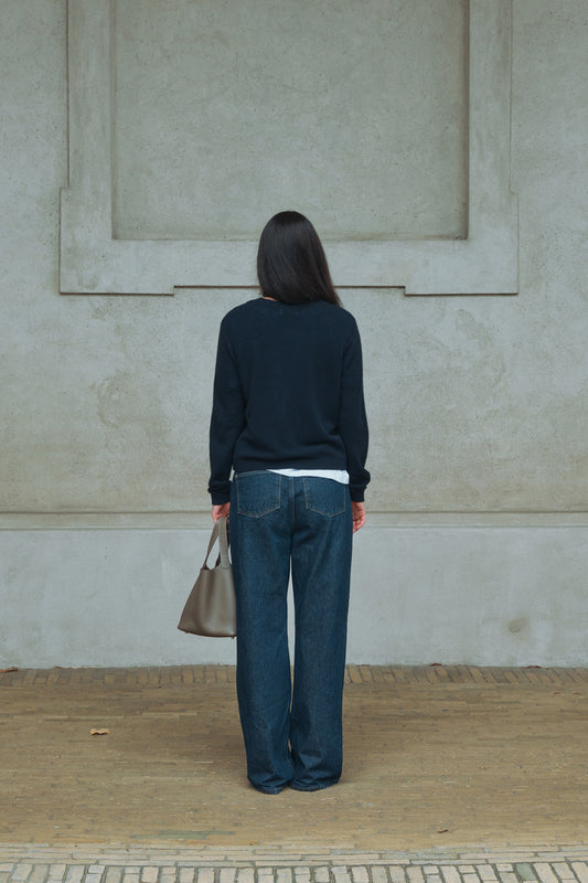 Rubie Blouse - Navy