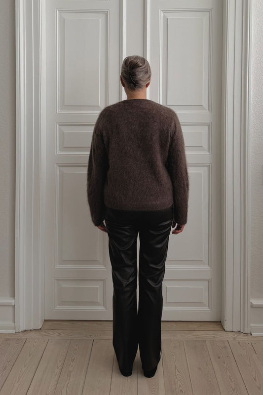 Serena Blouse - Chocolate Fudge