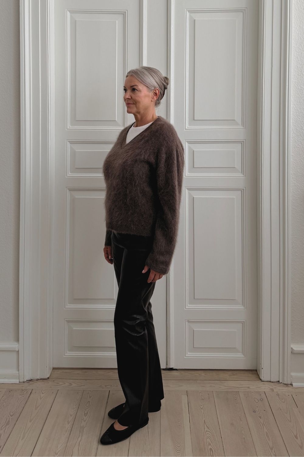 Serena Blouse - Chocolate Fudge