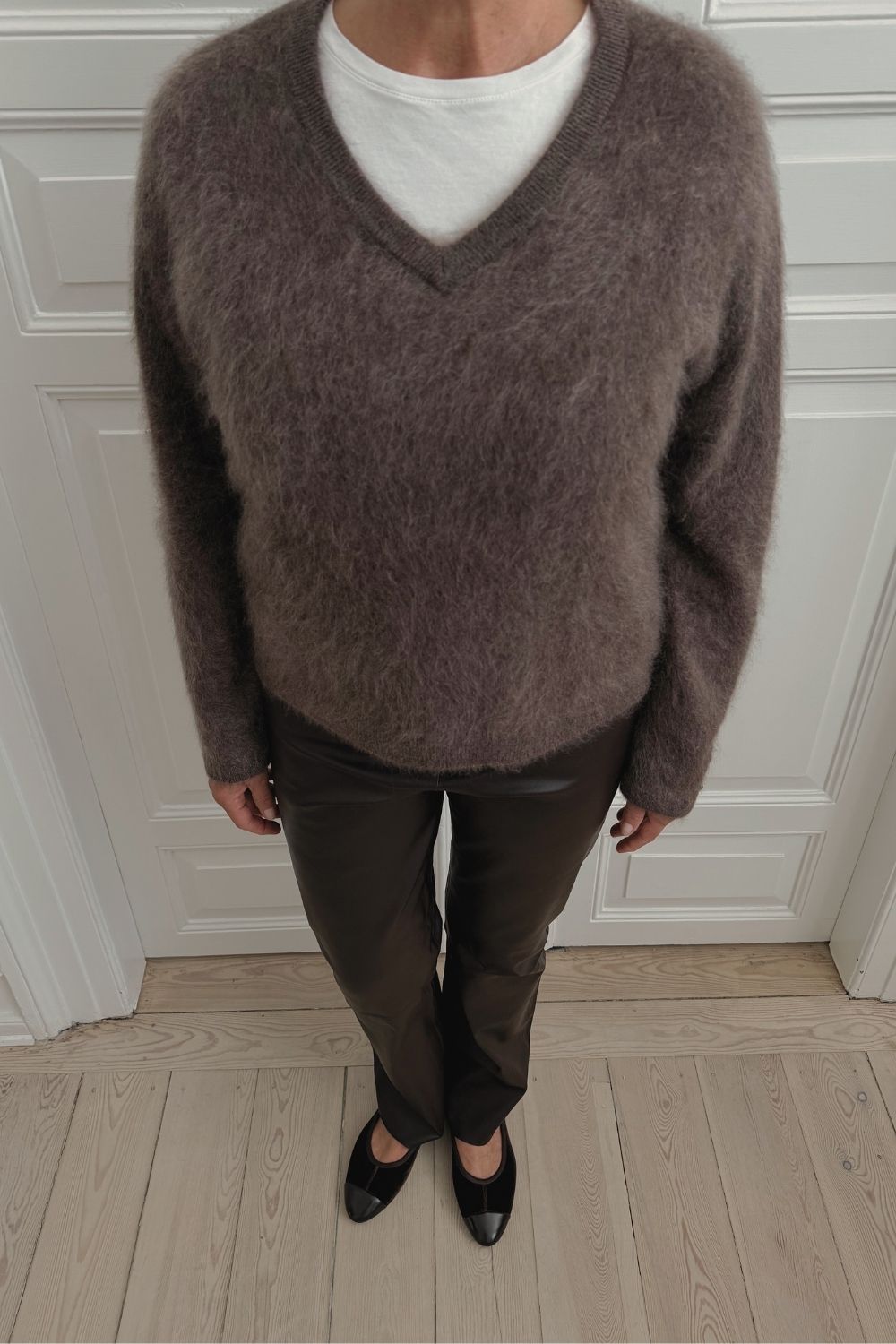 Serena Blouse - Chocolate Fudge